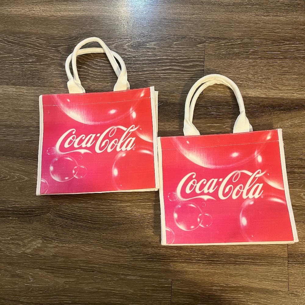 Coca- Cola Branded Tote Set